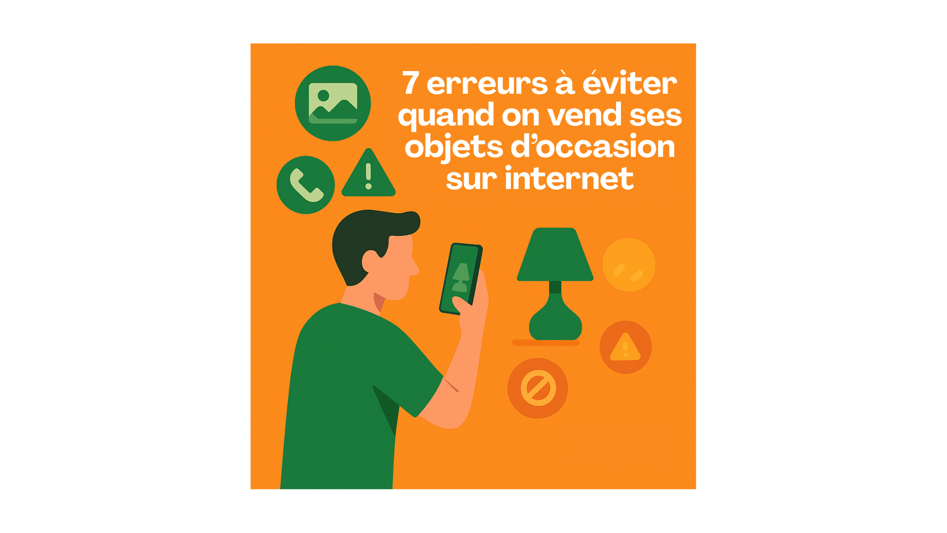 7 erreurs à éviter quand on vend ses objets d'occasion sur internet (et comment les corriger)