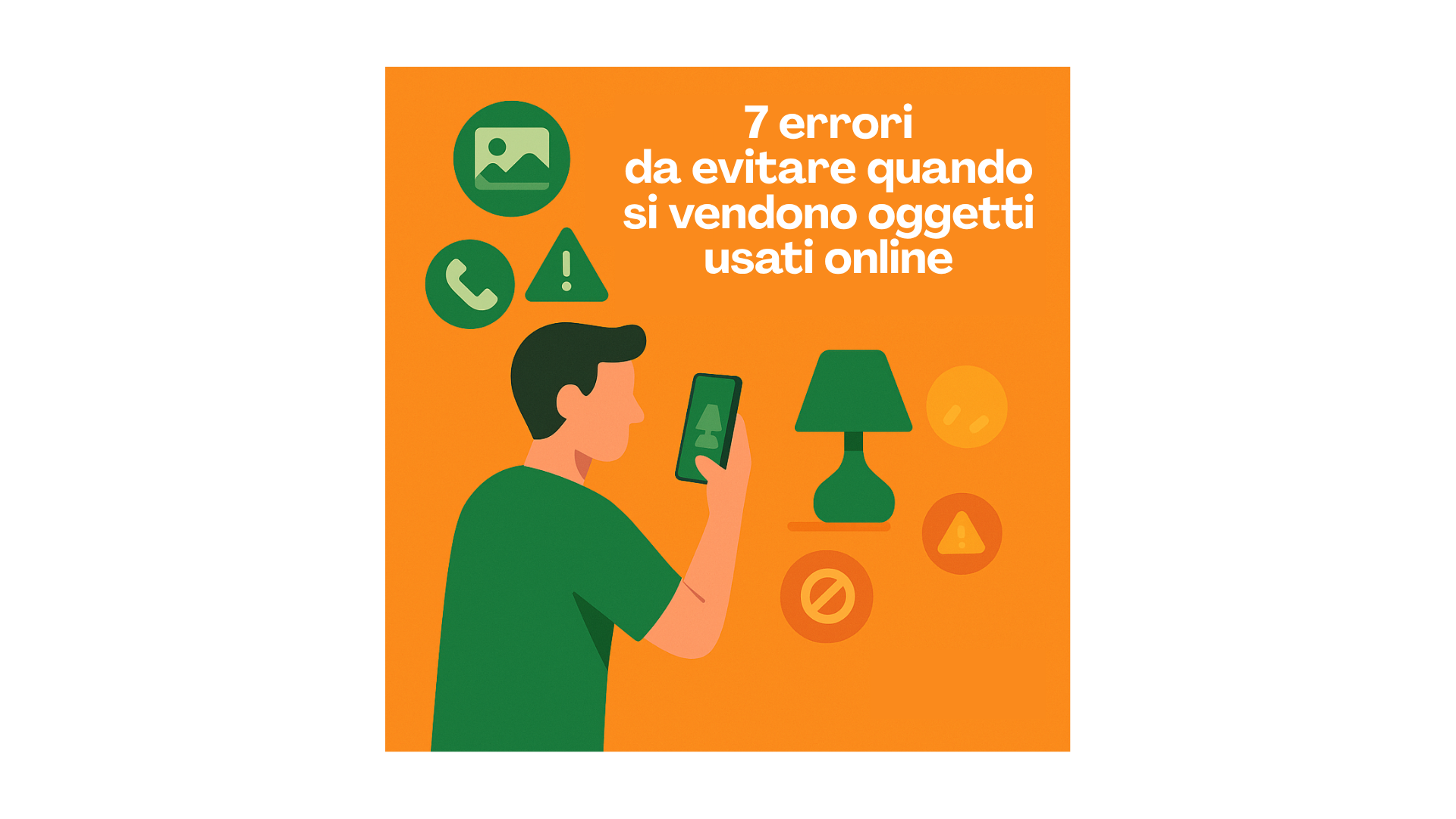 7 errori da evitare quando vendi i tuoi oggetti usati online (e come correggerli)