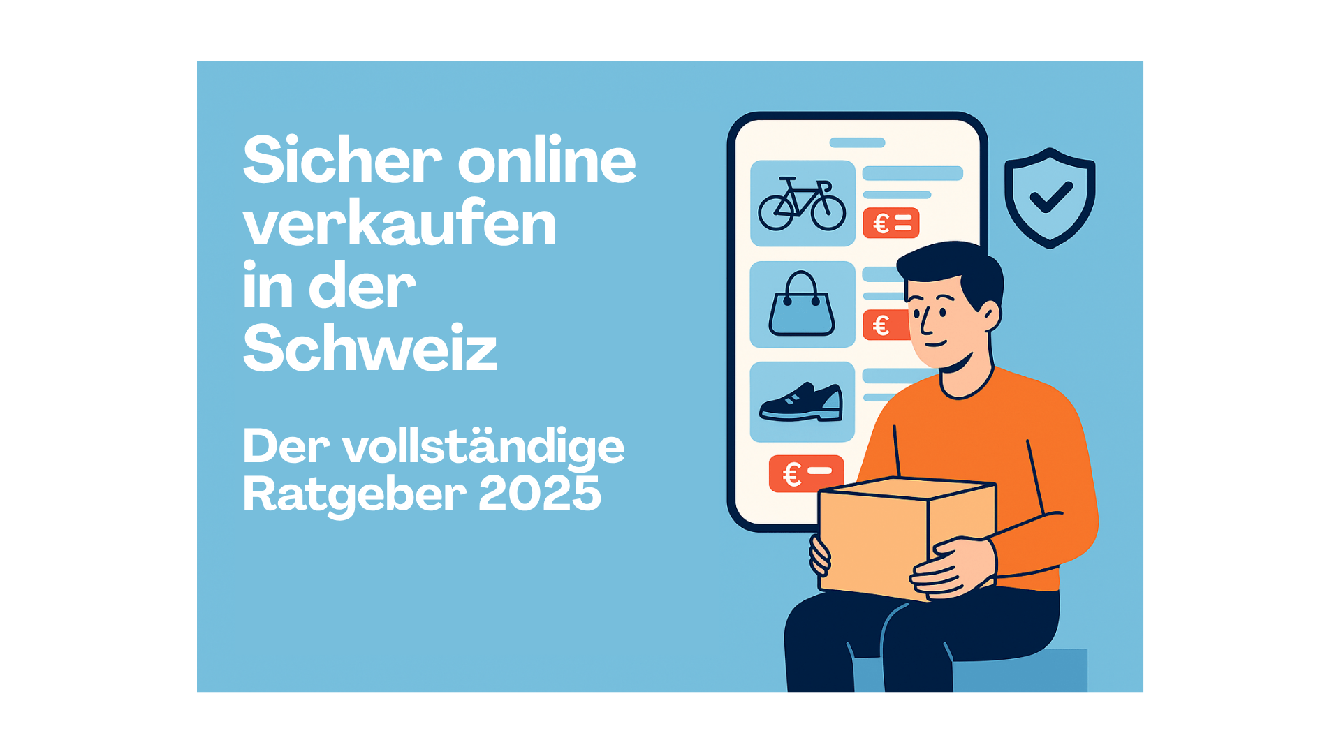 Sicher online verkaufen in der Schweiz: Der vollständige Ratgeber 2025